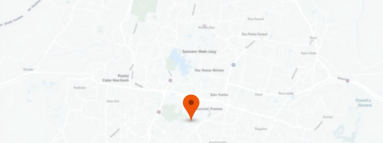 Map showing Printer Desk's physical location at 123 Print Street Suite 100 Printville, PV 12345 USA.